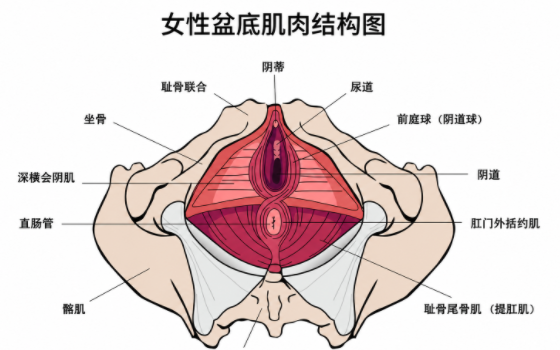 盆底修复说明图
